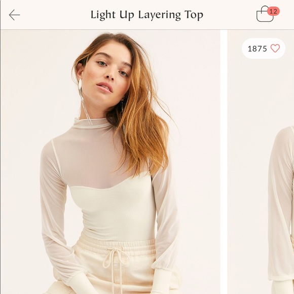 Free People Tops - NWT SOLD OUT free people layering top